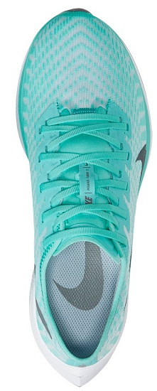 Кроссовки женские Nike Zoom Pegasus Turbo 2 Aurora Green/Smoke Grey-Sky Grey - Фото 3 большая