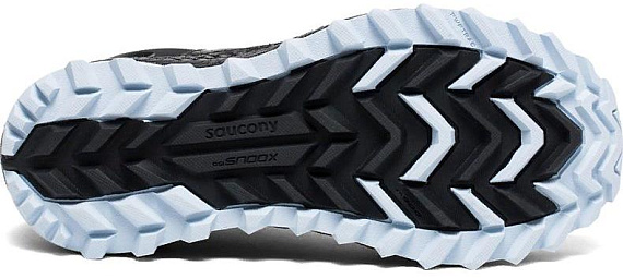 Кроссовки женские Saucony Xodus Iso 3 Grey/Black - Фото 3 большая
