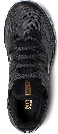Кроссовки женские Saucony Xodus Iso 3 Grey/Black - Фото 4 большая