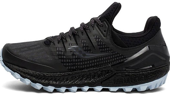 Кроссовки женские Saucony Xodus Iso 3 Grey/Black - Фото 6 большая