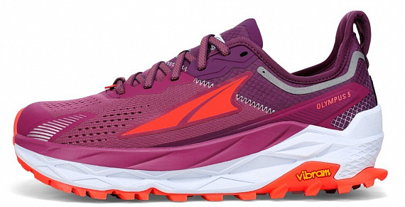 Кроссовки женские Altra Olympus 5 Purple/Orange - Фото 1 большая