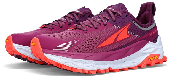 Кроссовки женские Altra Olympus 5 Purple/Orange - Фото 4 большая