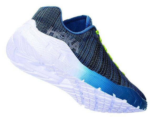 Кроссовки женские Hoka Evo Rehi Citrus/Cyan - Фото 4 большая