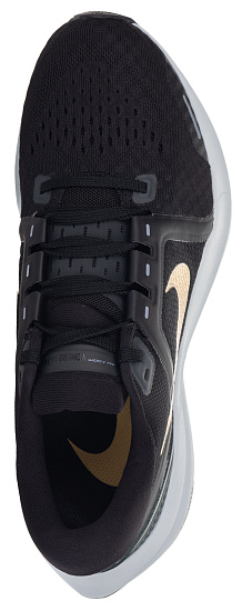 Кроссовки женские Nike Air Zoom Vomero 16 Black/Dark Smoke Grey/Pure Platinum/Metallic Gold Coin - Фото 2 большая