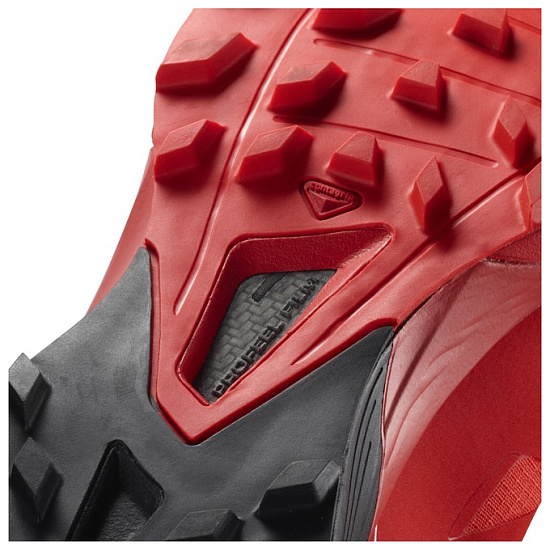 Кроссовки женские Salomon S-Lab Sense 6 SG Racing Red/Black - Фото 2 большая
