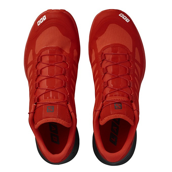 Кроссовки женские Salomon S-Lab Sense 6 SG Racing Red/Black - Фото 3 большая