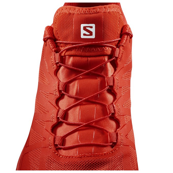 Кроссовки женские Salomon S-Lab Sense 6 SG Racing Red/Black - Фото 6 большая