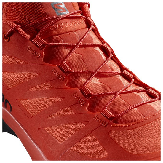 Кроссовки женские Salomon S-Lab Sense 6 SG Racing Red/Black - Фото 7 большая