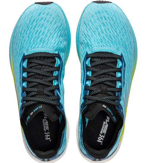 Кроссовки женские 361 Flame Rs Голубой/Белый/Лайм - Фото 5 большая