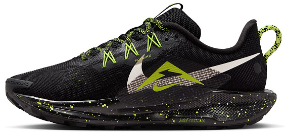 Кроссовки женские Nike Reactx Pegasus Trail 5 Black/Volt Ice/Phantom - Фото 6 большая