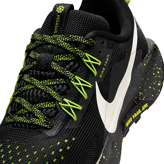 Кроссовки женские Nike Reactx Pegasus Trail 5 Black/Volt Ice/Phantom - Фото 8 большая