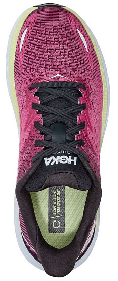 Кроссовки женские Hoka Clifton 8 Blue Graphite/Ibis Rose - Фото 4 большая
