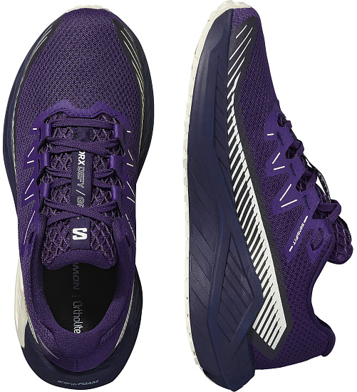 Кроссовки женские Salomon Drx Defy Grvl Astral Aura/Maritime Blue/Vanilla Ice - Фото 7 большая