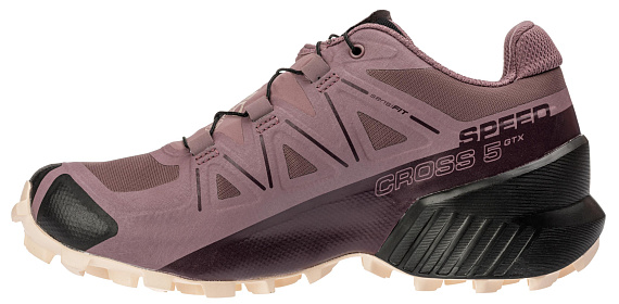 Кроссовки женские Salomon Speedcross 5 Gtx Flint/Black - Фото 6 большая