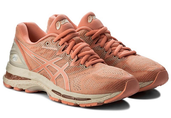 Кроссовки женские ASICS GEL-Nimbus 20 SP Cherry/Coffee/Blossom - Фото 4 большая