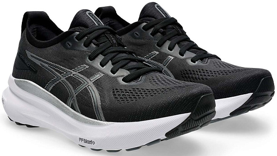 Кроссовки женские ASICS Gel-Kayano 31 Black/Pure Silver - Фото 3 большая