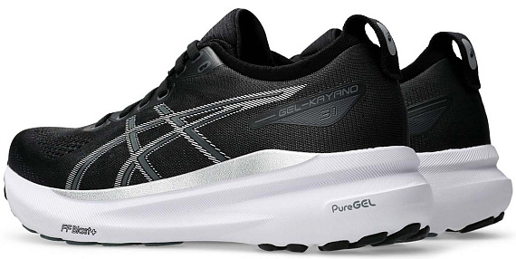 Кроссовки женские ASICS Gel-Kayano 31 Black/Pure Silver - Фото 4 большая