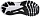 Кроссовки женские ASICS Gt-1000 13 Black/White - Фото 6 малая
