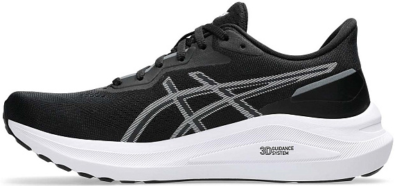 Кроссовки женские ASICS Gt-1000 13 Black/White - Фото 3 большая