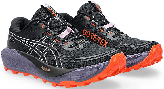 Кроссовки женские ASICS Gel-Trabuco 13 Gtx Black/Light Ube - Фото 2 большая