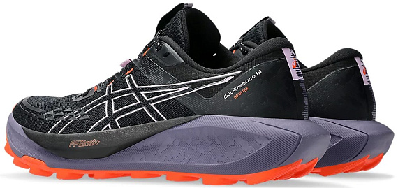 Кроссовки женские ASICS Gel-Trabuco 13 Gtx Black/Light Ube - Фото 3 большая