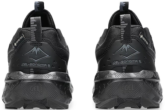 Кроссовки женские ASICS Gel-Sonoma 8 Gtx Black/Carrier Grey - Фото 5 большая