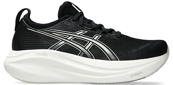 Кроссовки женские ASICS Gel-Nimbus 27 Black/Lake Grey - Фото 1 большая