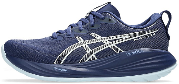 Кроссовки женские ASICS Gel-Cumulus 27 Indigo Blue/Cool Grey - Фото 7 большая