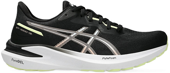 Кроссовки женские ASICS Gt-1000 13 Black/Breeze - Фото 1 большая