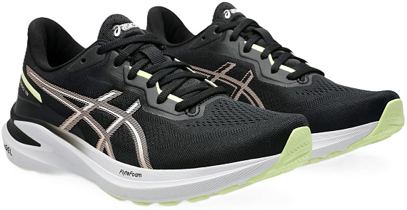 Кроссовки женские ASICS Gt-1000 13 Black/Breeze - Фото 3 большая
