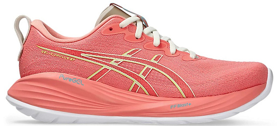 Кроссовки женские ASICS Gel-Cumulus 27 Guava/Lime Green - Фото 1 большая