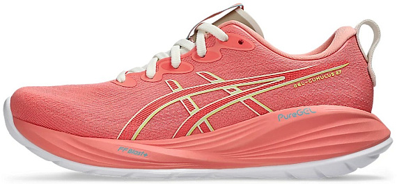 Кроссовки женские ASICS Gel-Cumulus 27 Guava/Lime Green - Фото 8 большая
