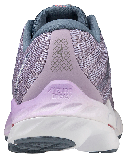 Кроссовки женские Mizuno Wave Inspire 19 Wister/Whte/SunKisCoral - Фото 4 большая