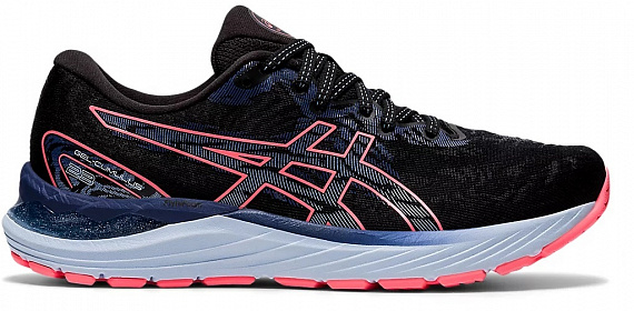 Кроссовки женские ASICS Gel-Cumulus 23 Black/Blazing Coral - Фото 1 большая