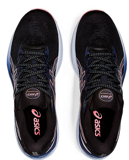 Кроссовки женские ASICS Gel-Cumulus 23 Black/Blazing Coral - Фото 6 большая