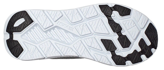 Кроссовки женские Hoka Rincon 2 Black/White - Фото 2 большая