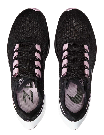 Кроссовки женские Nike Air Zoom Pegasus 37 Black/Light Arctic Pink/White/Metallic Red Bronze - Фото 6 большая