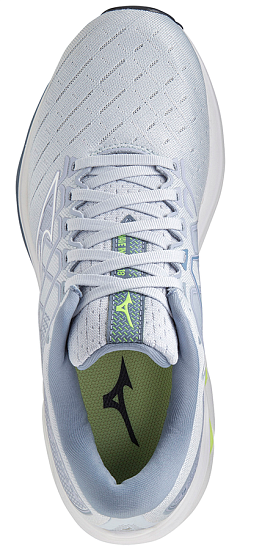 Кроссовки женские Mizuno Wave Inspire 18 сер-гол/бел/сер-гол - Фото 4 большая