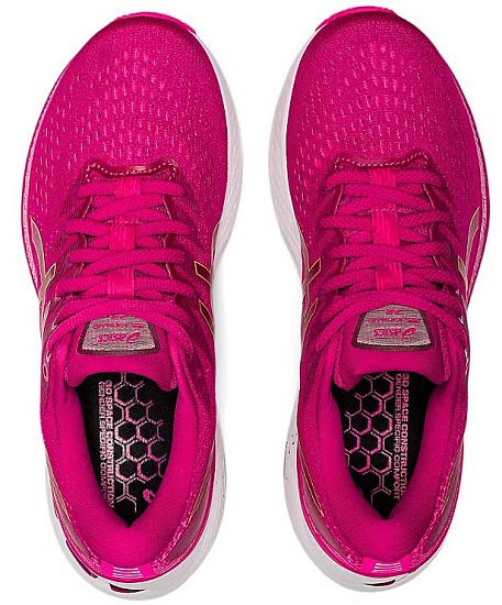 Кроссовки женские ASICS Gel-Kayano 28 Fuchsia Red/Pink Glo - Фото 6 большая