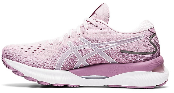 Кроссовки женские ASICS Gel-Nimbus 24 Barely Rose/White - Фото 4 большая