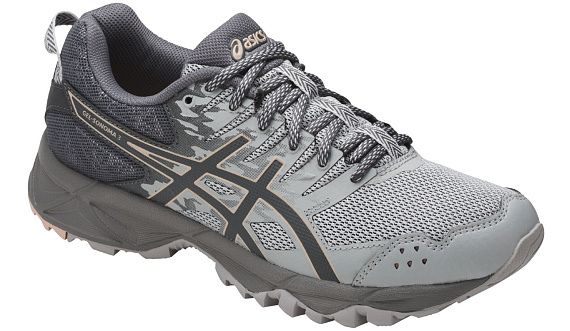 Кроссовки женские ASICS Gel-Sonoma 3 Mid Grey/Carbon/Evening Sand - Фото 2 большая