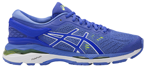 Кроссовки женские ASICS Gel-Kayano 24 Blue Purple/Regatta Blue/White - Фото 2 большая