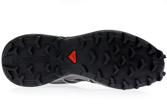 Кроссовки женские Salomon Speedcross 4 Black - Фото 2 большая