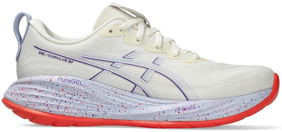 Кроссовки женские ASICS Gel-Cumulus 27 Tokyo Cream/Edo Purple - Фото 1 большая