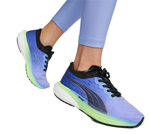 Кроссовки женские Puma Deviate Nitro 2 Royal Sapphire/Elektro Purple - Фото 8 большая