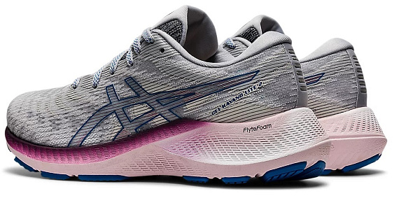 Кроссовки женские ASICS Gel-Kayano Lite 2 Piedmont Grey/Lake Drive - Фото 3 большая
