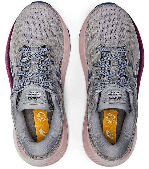 Кроссовки женские ASICS Gel-Kayano Lite 2 Piedmont Grey/Lake Drive - Фото 6 большая