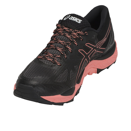 Кроссовки женские ASICS Gel-FujiTrabuco 6 GTX Black/Begonia Pink/Black - Фото 4 большая