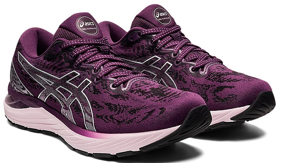 Кроссовки женские ASICS Gel-Cumulus 23 Deep Plum/Pure Silver - Фото 2 большая