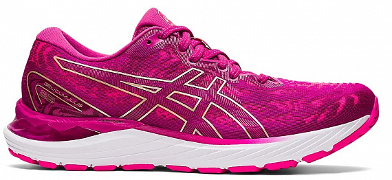 Кроссовки женские ASICS Gel-Cumulus 23 Fuchsia Red/Champagne - Фото 1 большая